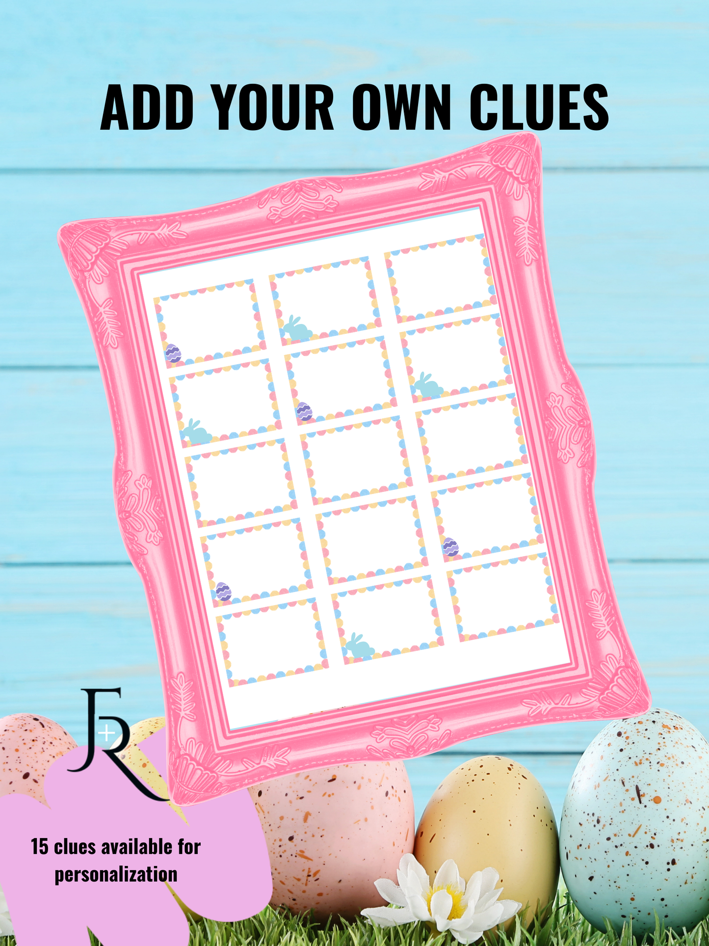 Printable Easter Egg Scavenger Hunt