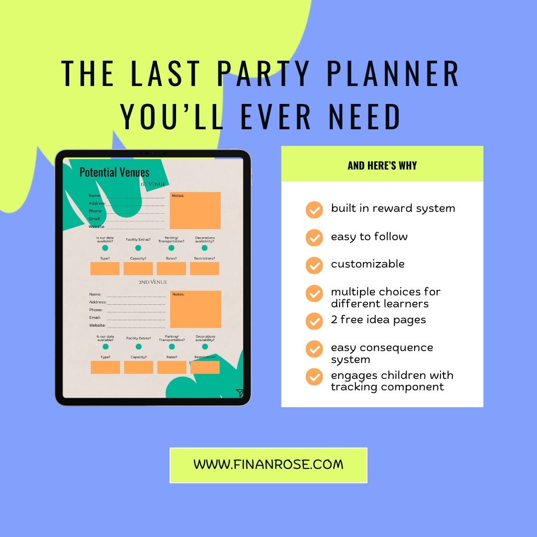The Ultimate Party Planner Guide - 32 pages Printable