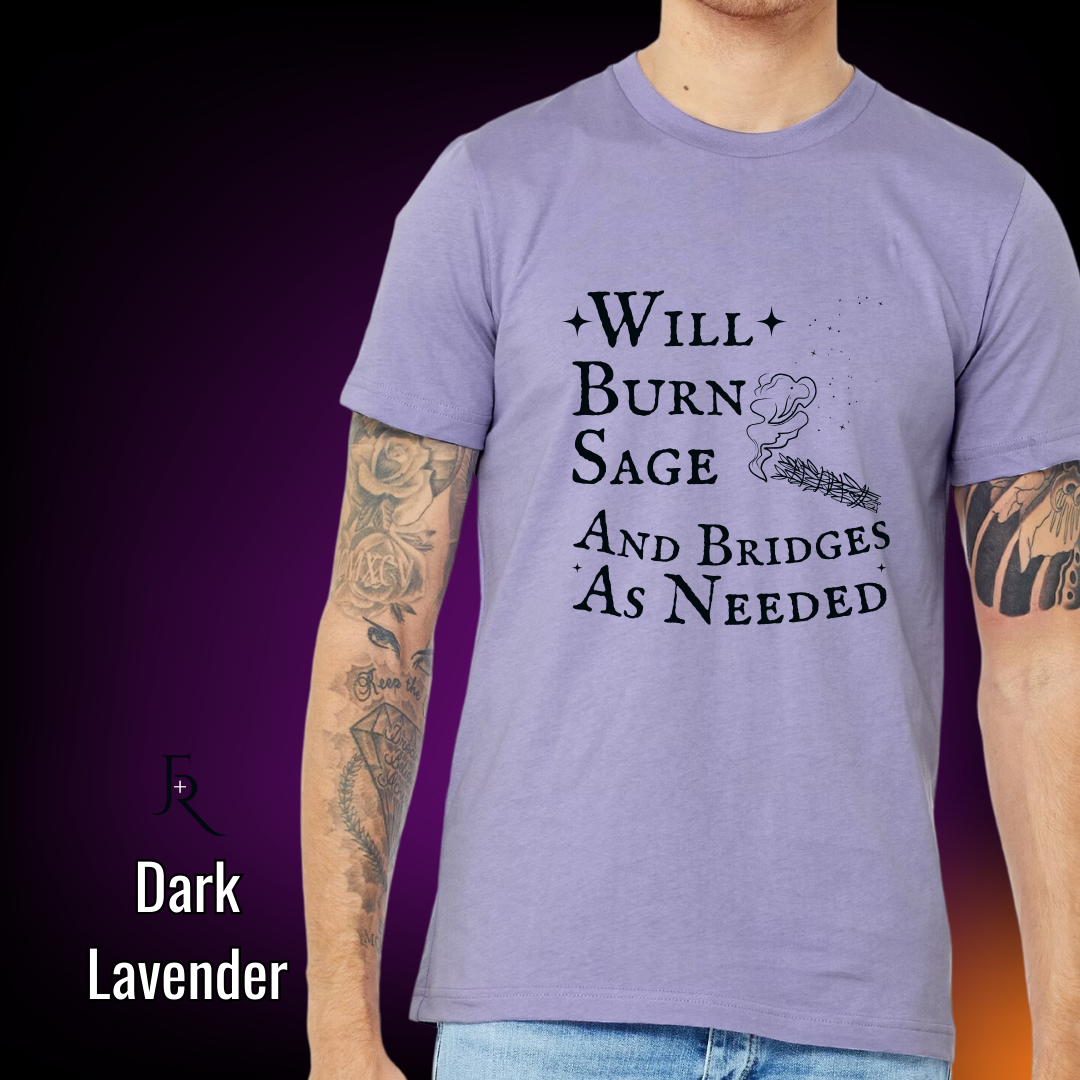 Burn Sage and Bridges Tee Adult
