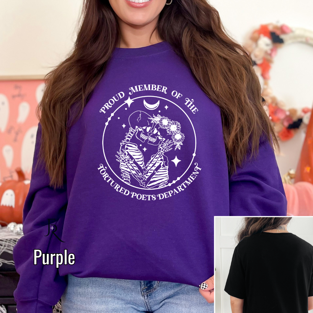 T Swift Skeleton Lovers Pullover Adult