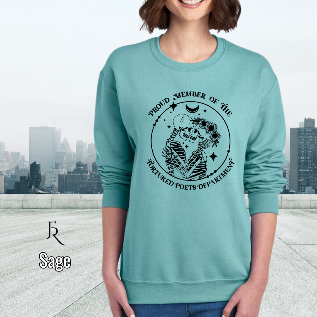 T Swift Skeleton Lovers Pullover Adult