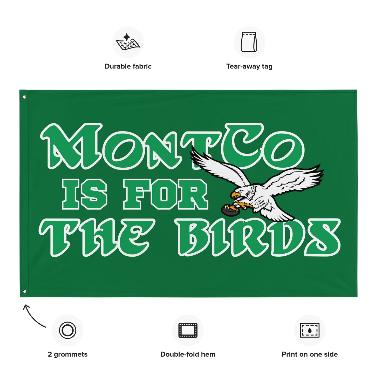 MontCo is for the Birds Flag