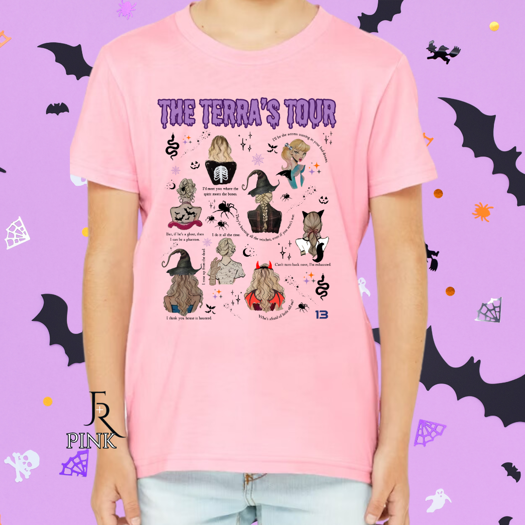 T Swift The Terra's Tour Youth Tee
