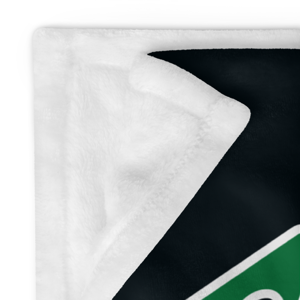 Eagles Retro Helmet Throw Blanket