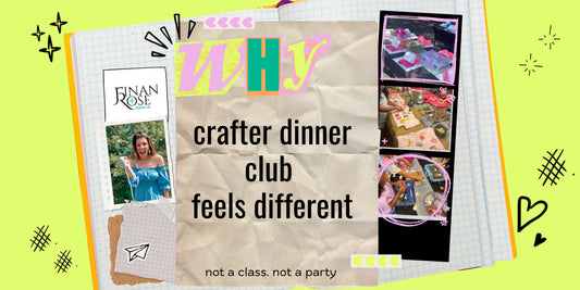 Not a Class. Not a Party. Why Crafter Dinner Club Feels Different