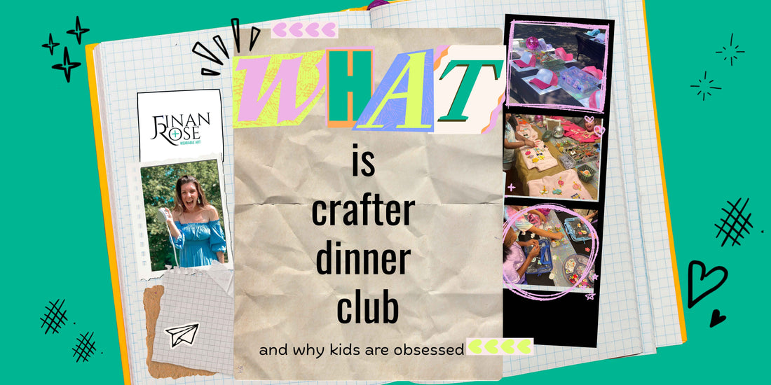 What Is Crafter Dinner Club? (And Why Kids Are Obsessed)