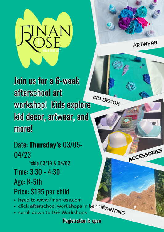 Lower Gwynedd CRAfterschool Art Workshop  THURSDAY SPRING SESSION