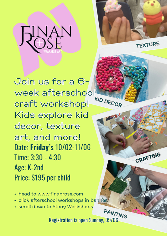 SCE CRAfterschool Art: FRIDAY - FALL SESSION