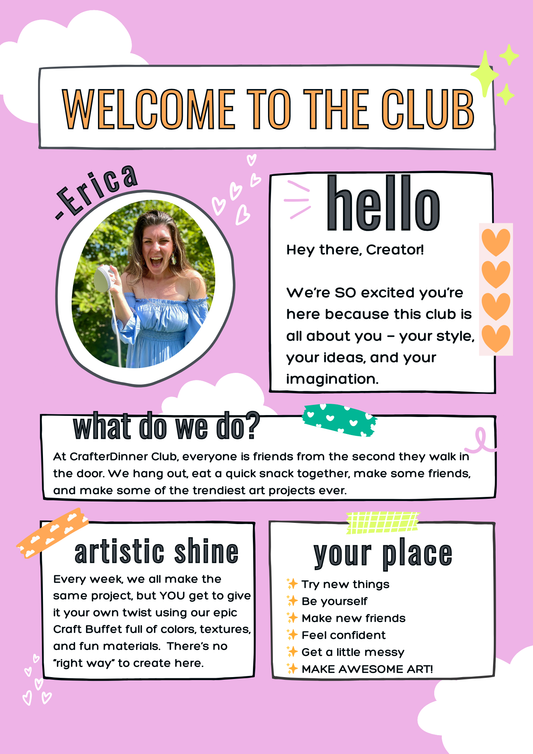 CRAFTer Dinner Kids Club - Tuesday Nights