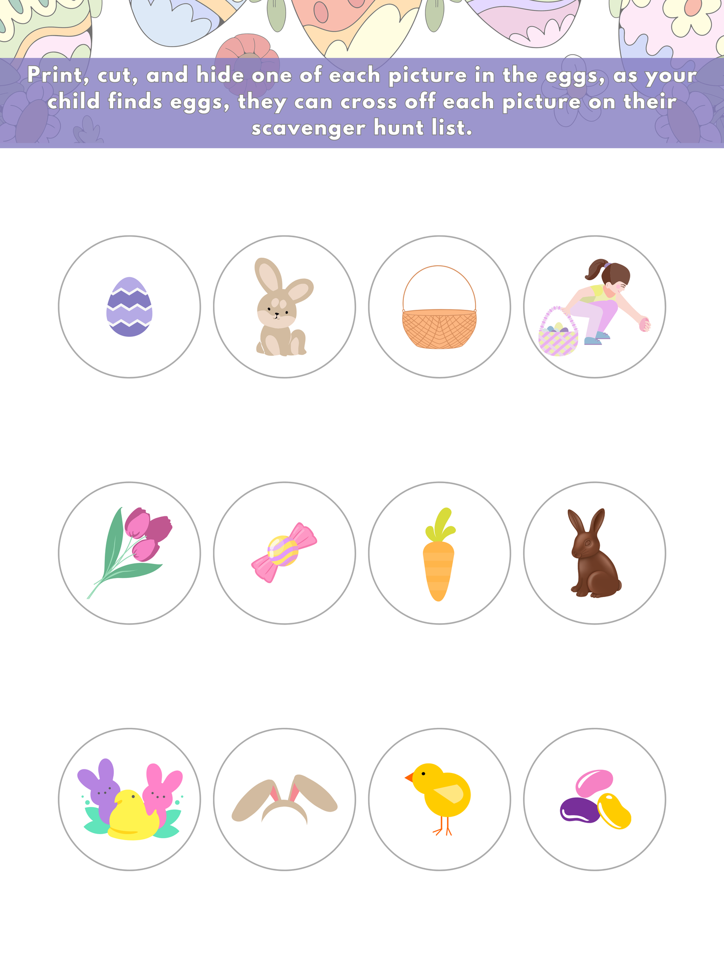 Easter Activity Bundle Instant Download Printable