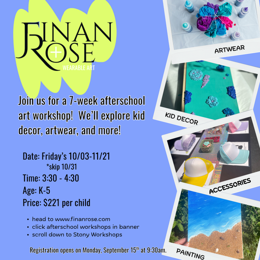 Stony Creek Afterschool Art Workshop