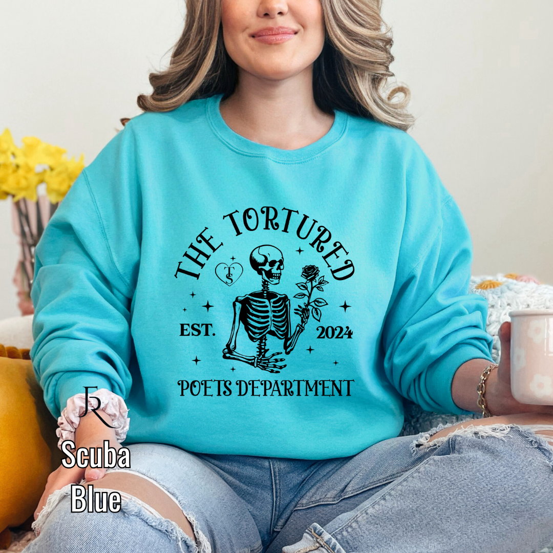 Tortured Poets Skeleton Pullover Adult