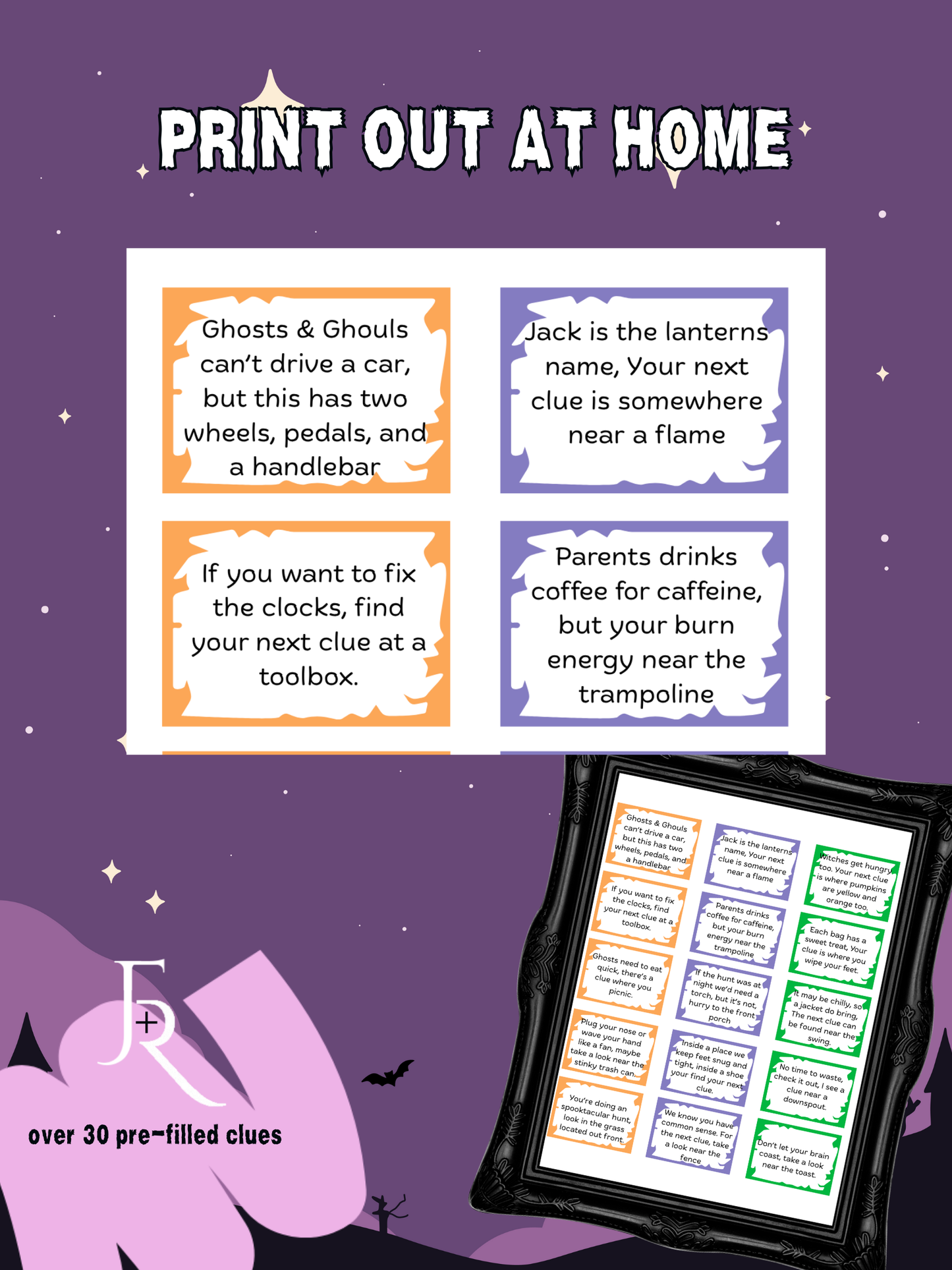 Halloween Scavenger Hunt
