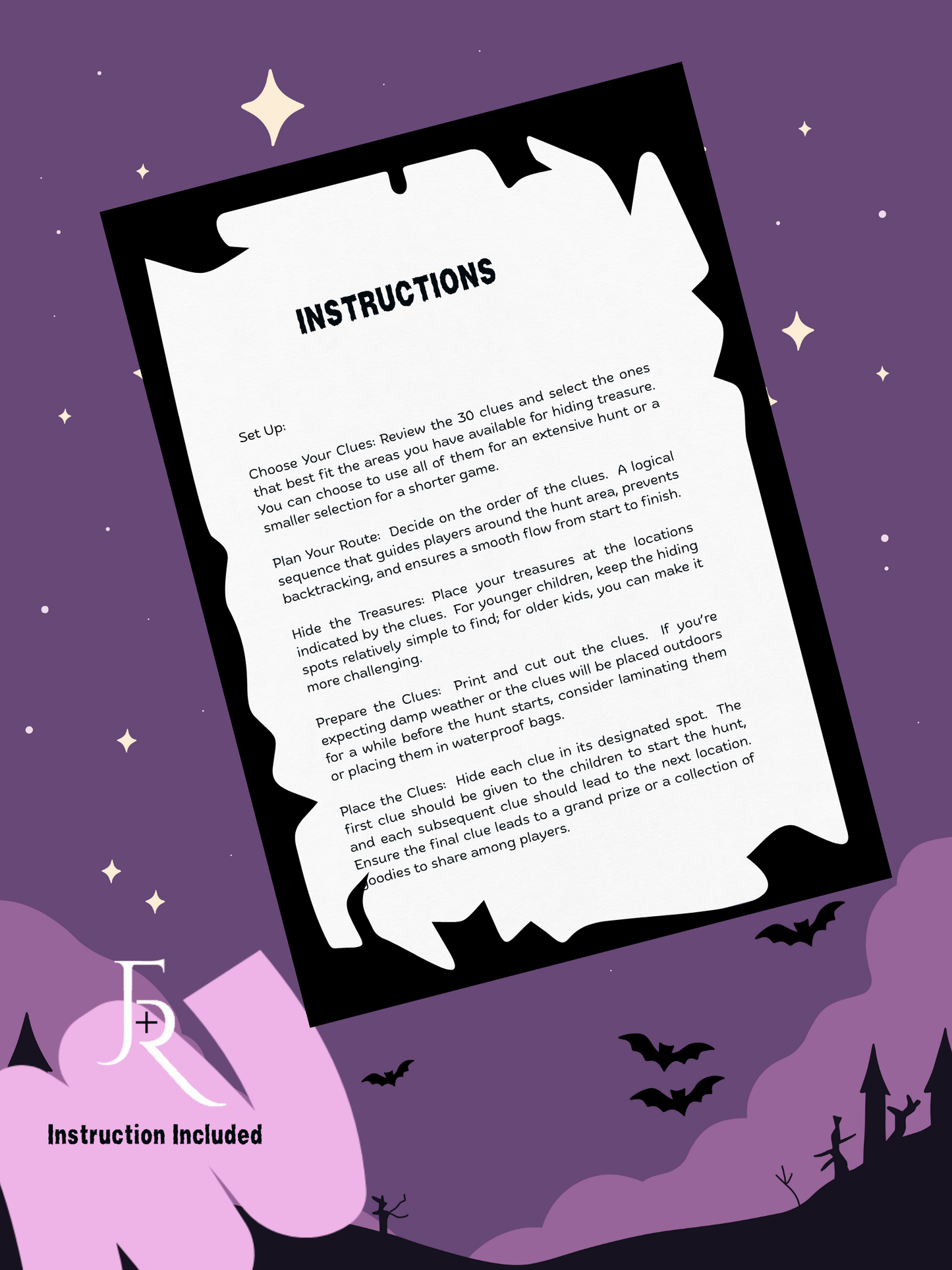 Halloween Scavenger Hunt