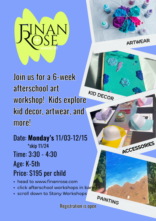 Lower Gwynedd Afterschool Art Workshop MONDAY SESSION