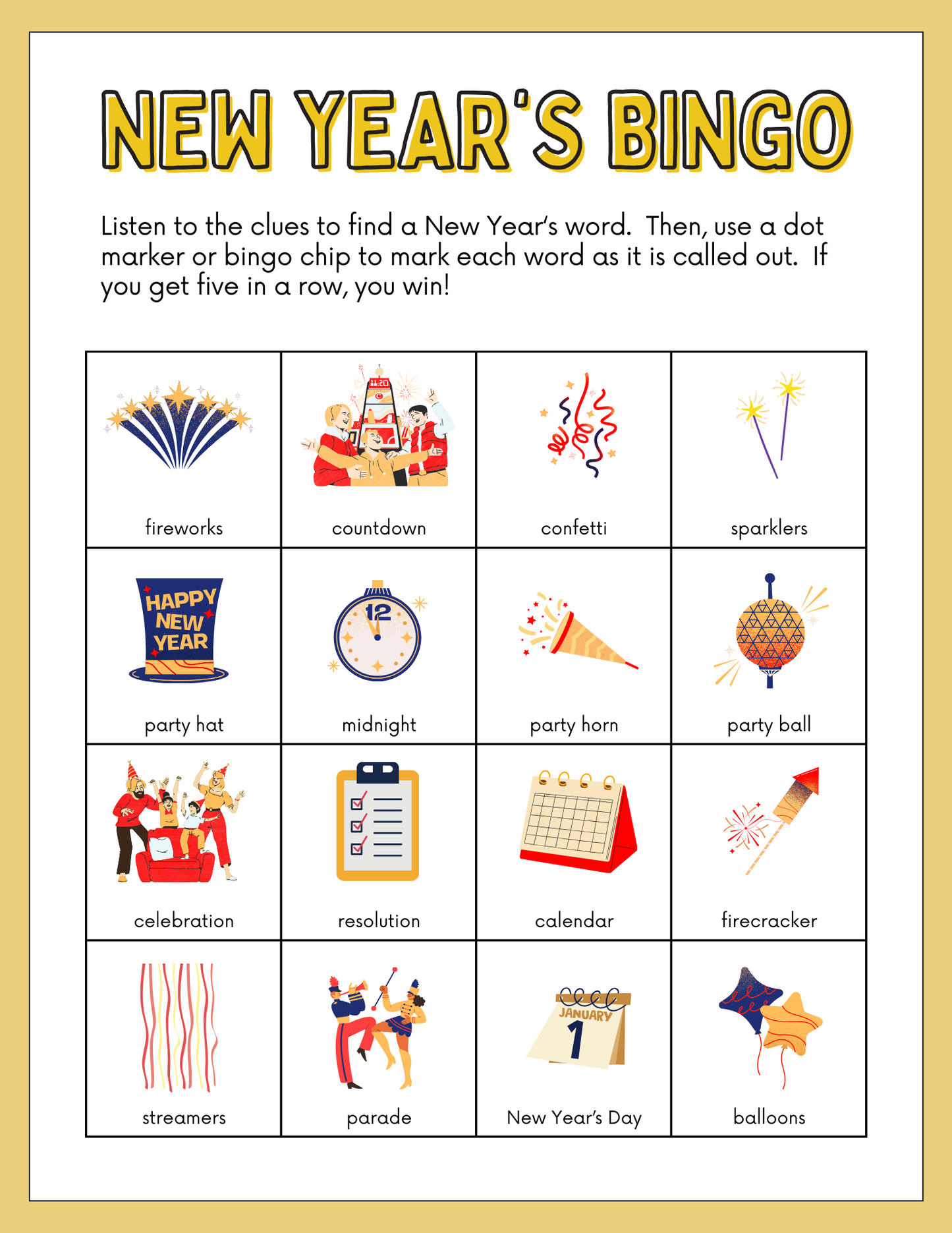 New Year's Eve Bundle