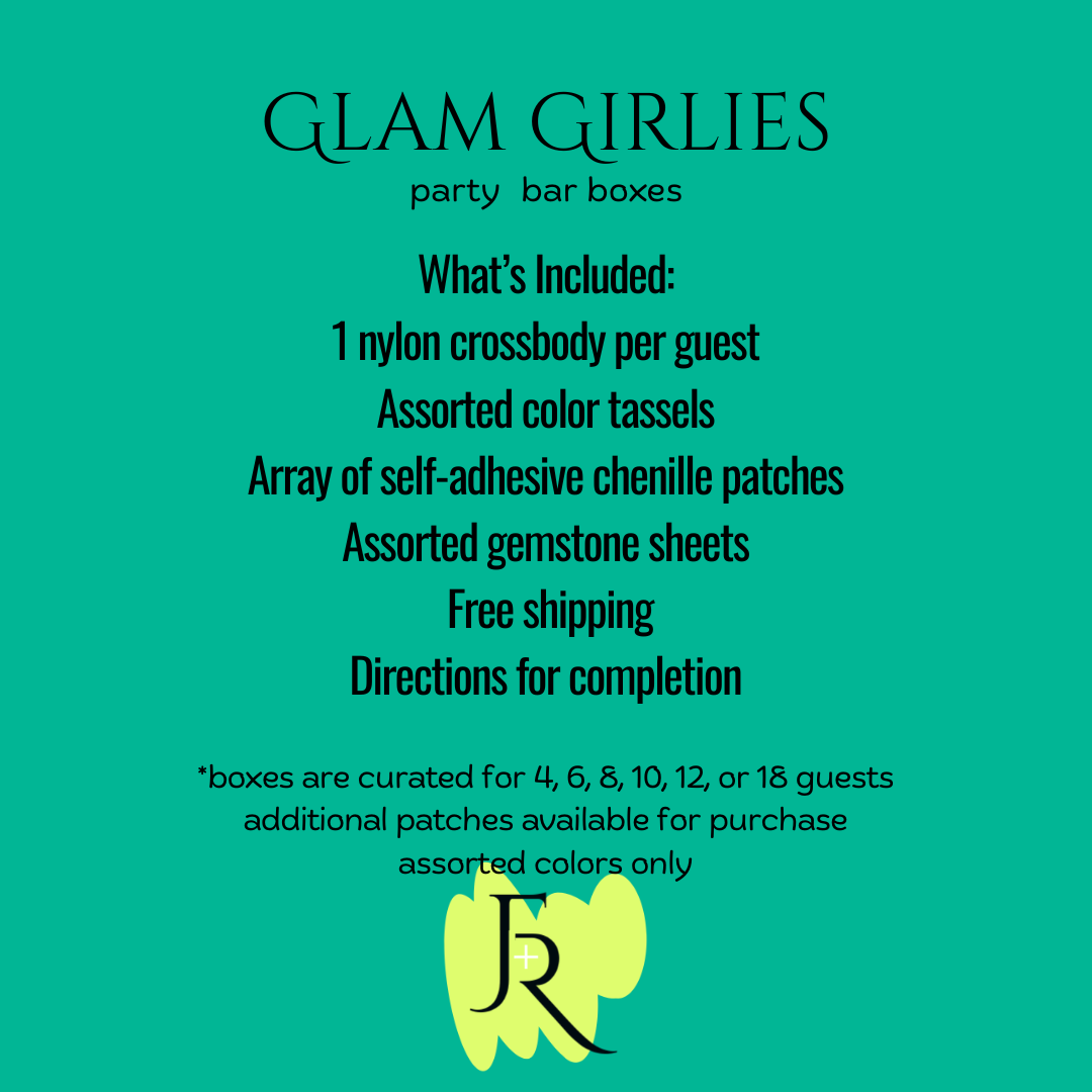 Glam Girlies Birthday Patch Party Kit