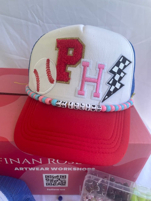 The Hat Edit: DIY Trucker Hat Decorating Kit