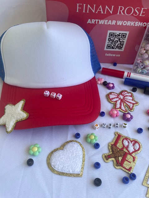 The Hat Edit: DIY Trucker Hat Decorating Kit