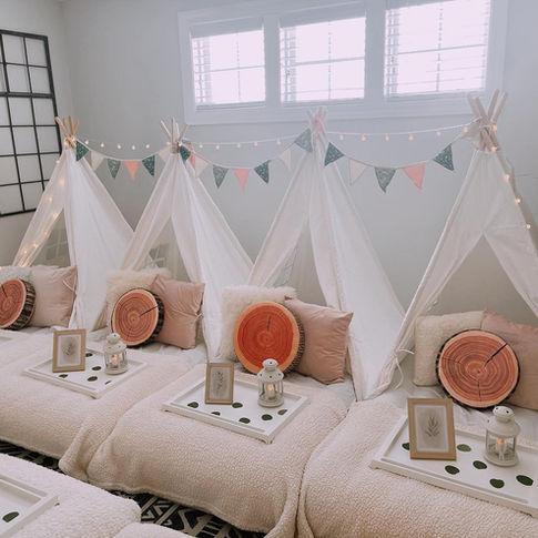 DIY Sleepover Tent Rental