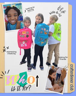 BBCC members: CRAFTer Dinner Kids Club June 4th